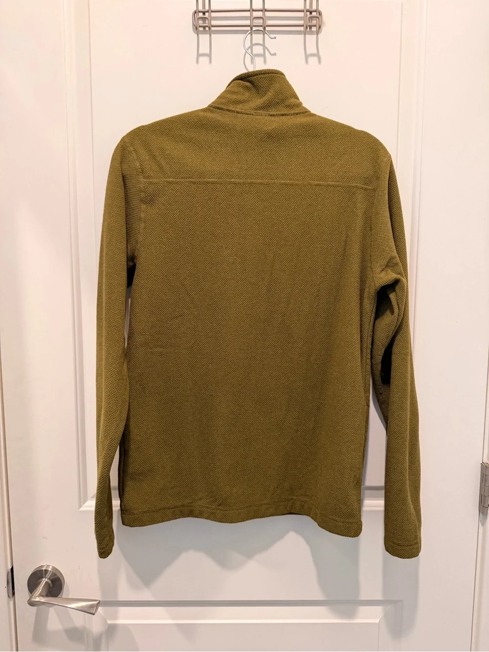 The North Face Cap Rock Half Zip Pullover Fleece Green Men's Size Small